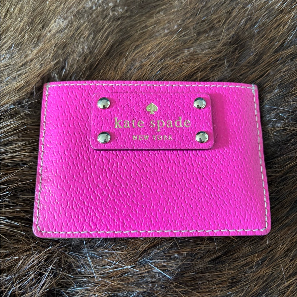 Kate Spade Pink Card Holder